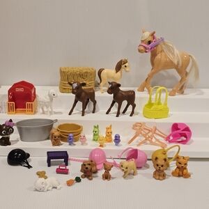 Barbie Farm Animal Veterinarian Playset